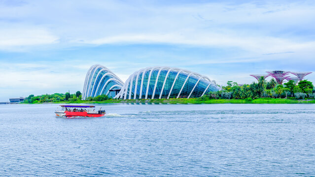 Landscape of Garden by the bay in Singapore
