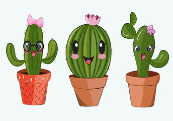 CACTUS CLIPART SET