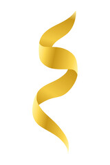 golden spiral ribbon