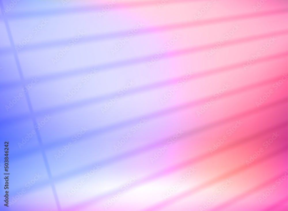 Aufkleber studio with shadows of the blindes. vector illustration. shadow overlay effect