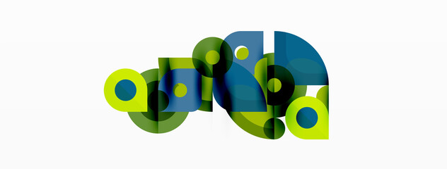 Colorful geometric pattern, minimal abstract background for wallpaper, banner, presentation