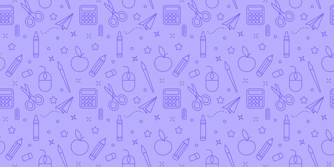 Banner o fondo de patrón del dia del maestro.