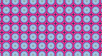 Seamless bandhani border design. High quality illustration