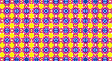 Seamless bandhani border design. High quality illustration