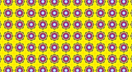 Seamless bandhani border design. High quality illustration