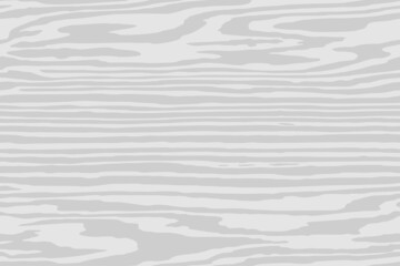 Seamless white wooden pattern. Wood grain texture. Dense lines. Abstract background. Vector illustration