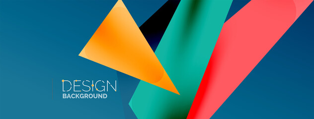 Background color abstract overlapping lines. Minimal composition vector illustration for wallpaper banner background or landing page