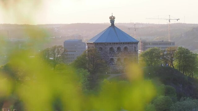 Skansen Kronan is a redoubt on the hill, in the Haga district of Gothenburg, Sweden.