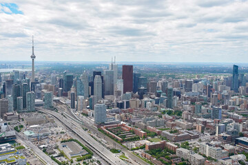 The east of Toronto and the gardiner expressway