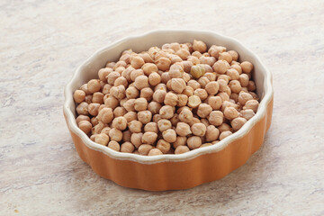 Dry Chickpea beans for cooking