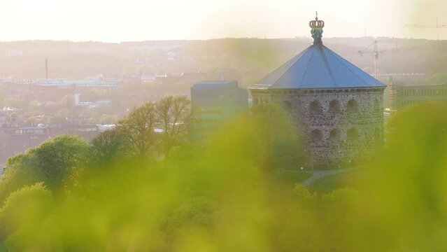 Skansen Kronan is a redoubt on the hill, in the Haga district of Gothenburg, Sweden.