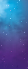 Abstract background using sky pattern with slightly purple and blue color variations. There is a white circle and a white-blue light area. long portrait size