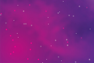 Abstract background using sky pattern with slightly purple and red color variations. There is a white circle and a red light area. landscape size