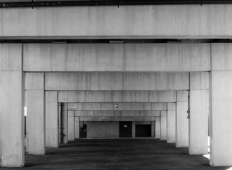 Fototapeta premium old abandoned warehouse