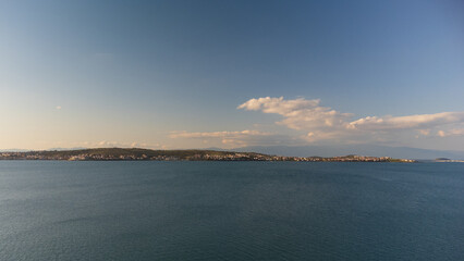 Fototapeta premium Balikesir Ayvalik aerial view. High quality photo