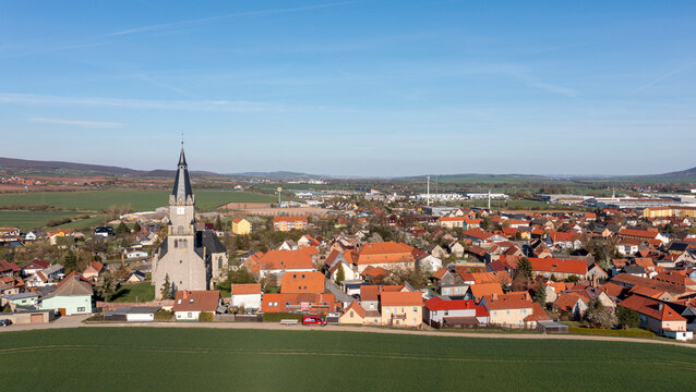Bilder aus Berga Luftbild Panorama