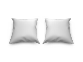 Pillow Cushion 3D Illustration Mockup Scene