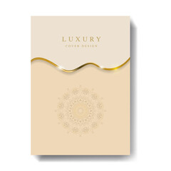 Modern cover design template for your design