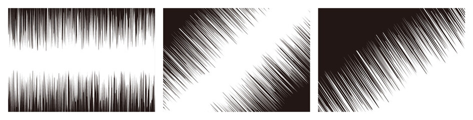 集中線ギザギザデザインの背景