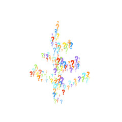 Question marks Quiz doubt survey faq public poll.