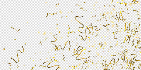 tinsel holiday gold foil serpentine ribbon star