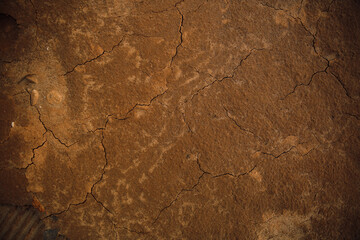 patterns on the sandy beach, beautiful natural background