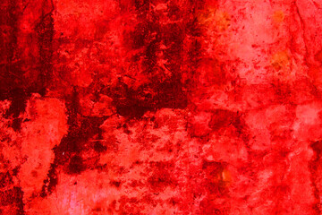 Abstract cement wall for background. horrible and dark bloody wall texture background. 
horror and halloween concept