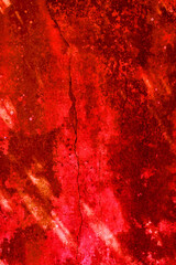 Abstract cement wall for background. horrible and dark bloody wall texture background. 
horror and halloween concept