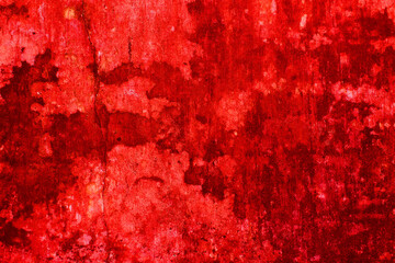 Obraz premium Abstract cement wall for background. horrible and dark bloody wall texture background. horror and halloween concept
