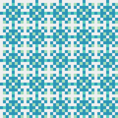 Fototapeta premium Abstract Cross Pattern generative computational art illustration