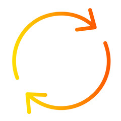 refresh gradient icon