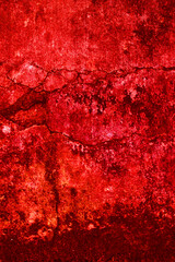 Abstract cement wall for background. horrible and dark bloody wall texture background. 
horror and halloween concept