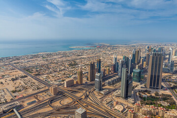 Naklejka na ściany i meble Dubai City