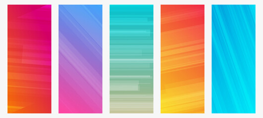 Modern colorful gradient background with lines