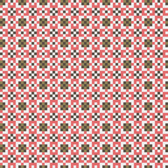 Abstract Cross Pattern generative computational art illustration