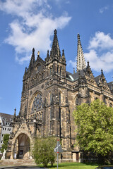 Fototapeta na wymiar Peterskirche in Leipzig
