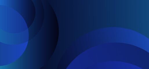 abstract circle Minimal blue geometric background. Dynamic shapes composition with lines. modern Abstract background 