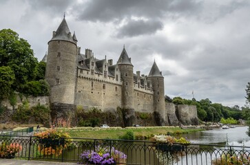 Fototapeta na wymiar Castle in French Brittany