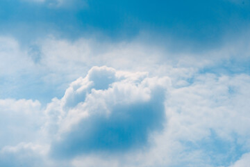 blue sky with clouds