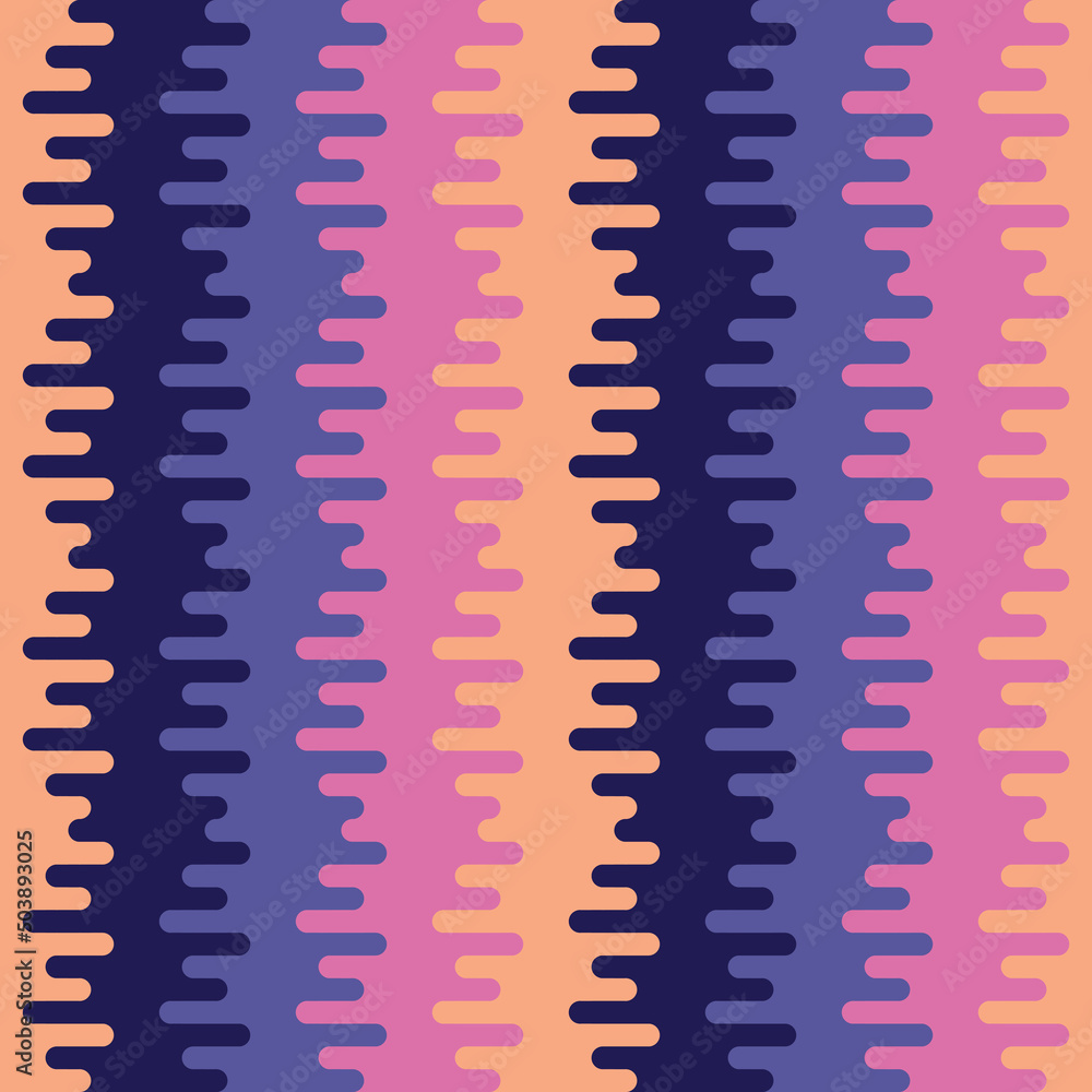 Poster abstract bright vector background. geometric seamless pattern. flat design style. horizontal stripes