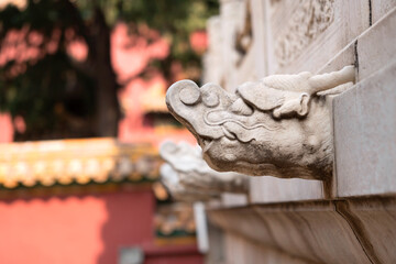 The sacred beast in the Forbidden City