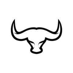 Bull head logo images