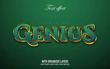 green and gold gradient color text effect