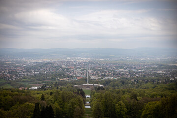 View on Kassel City in Germany