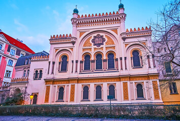 The Spanish Synagogue in Prague, Czech Republic
