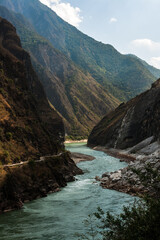 Tiger Leaping Gorge (Hutiao Gorge), is a scenic canyon on the Jinsha River, a primary tributary of...
