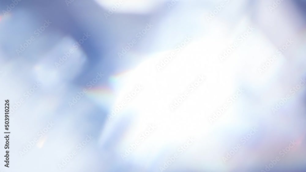 Wall mural diamond glare mystically sparkles. loop. the light passes through the facets of a slowly rotating di