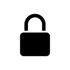 Lock simple icon