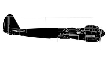 Avión bombardero medio bimotor Ju-88