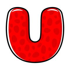 Alphabet coloring page book for children. Hand drawn vector alphabet letters sign doodle font set. Vector illustration